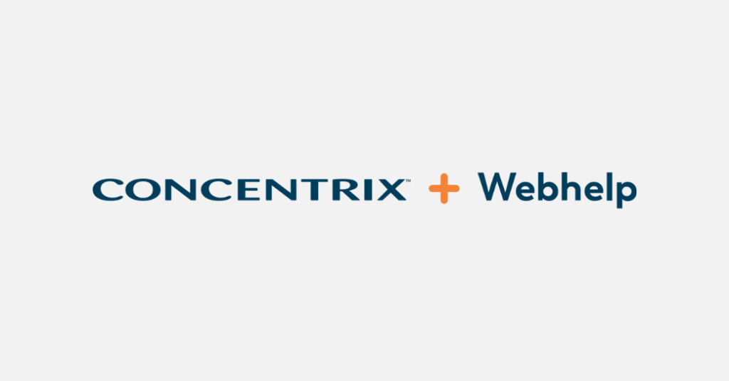 concentrix + webhelp image logo