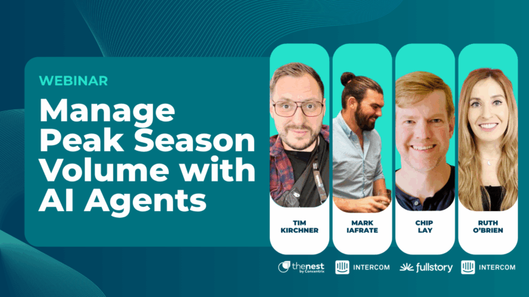 Managing peak seasons with AI - webinar